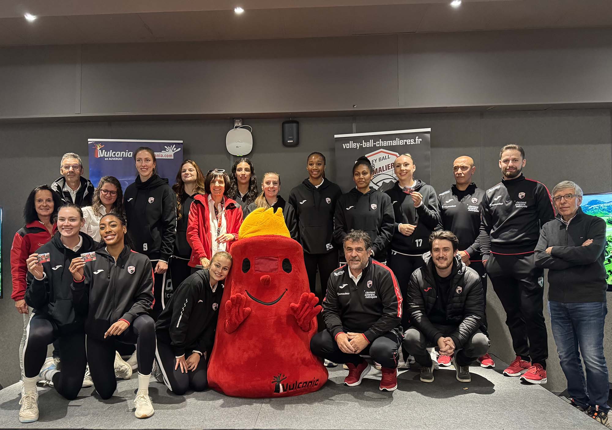 Les Panthères au cœur du volcan à Vulcania !