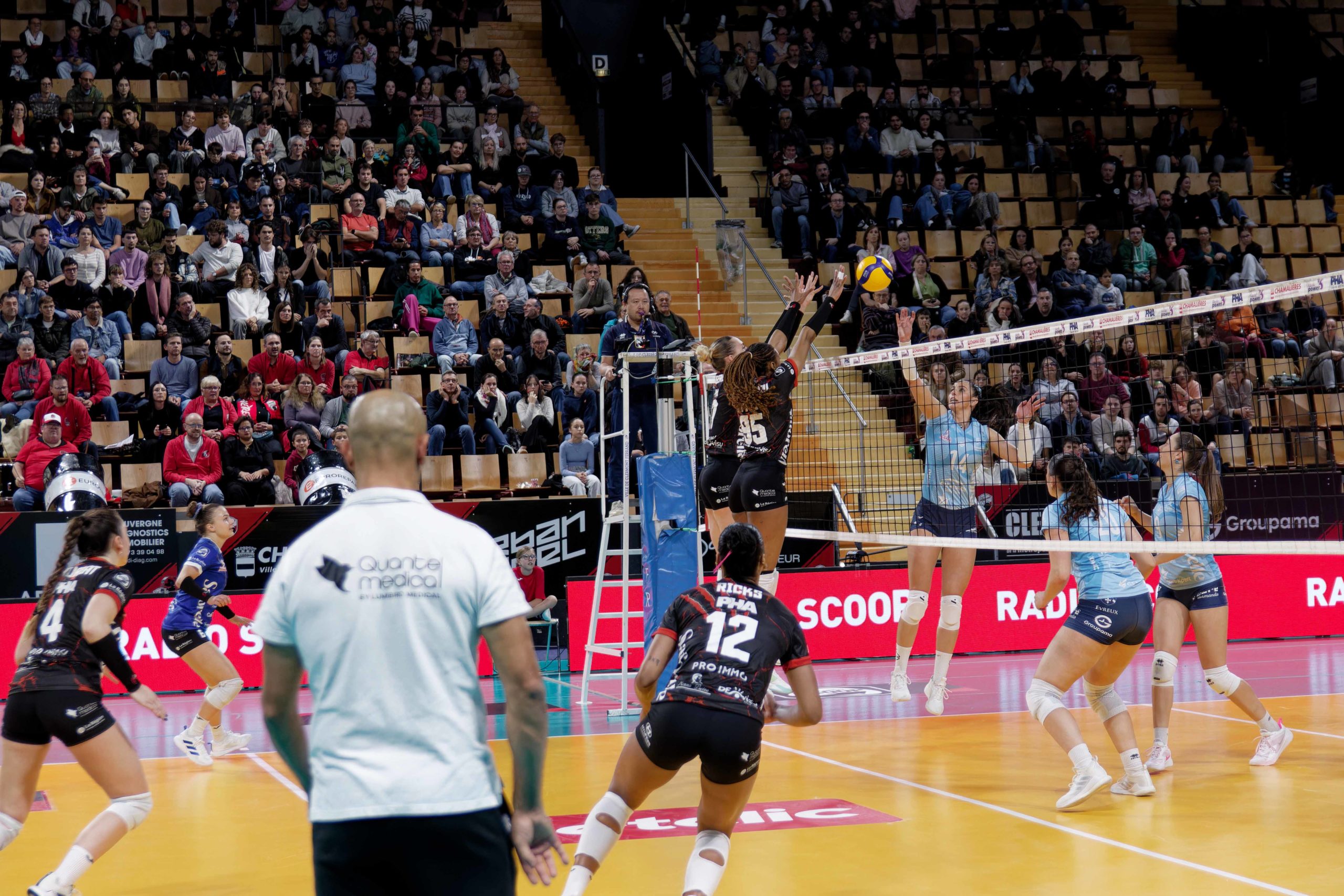 Chamalières fait rugir la Maison des Sports face à Évreux !