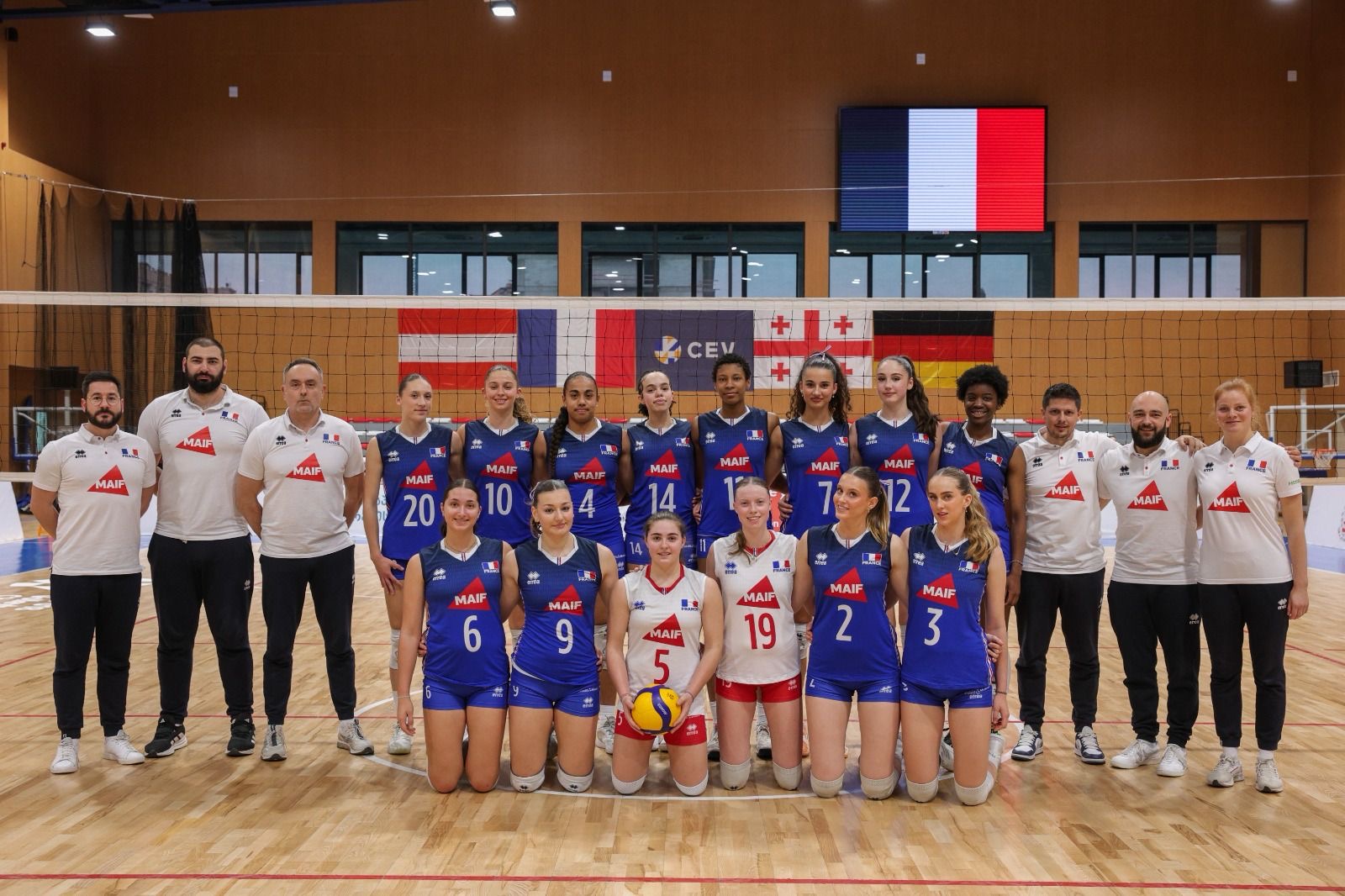 Début du Championnat d&rsquo;Europe pour les Bleuettes