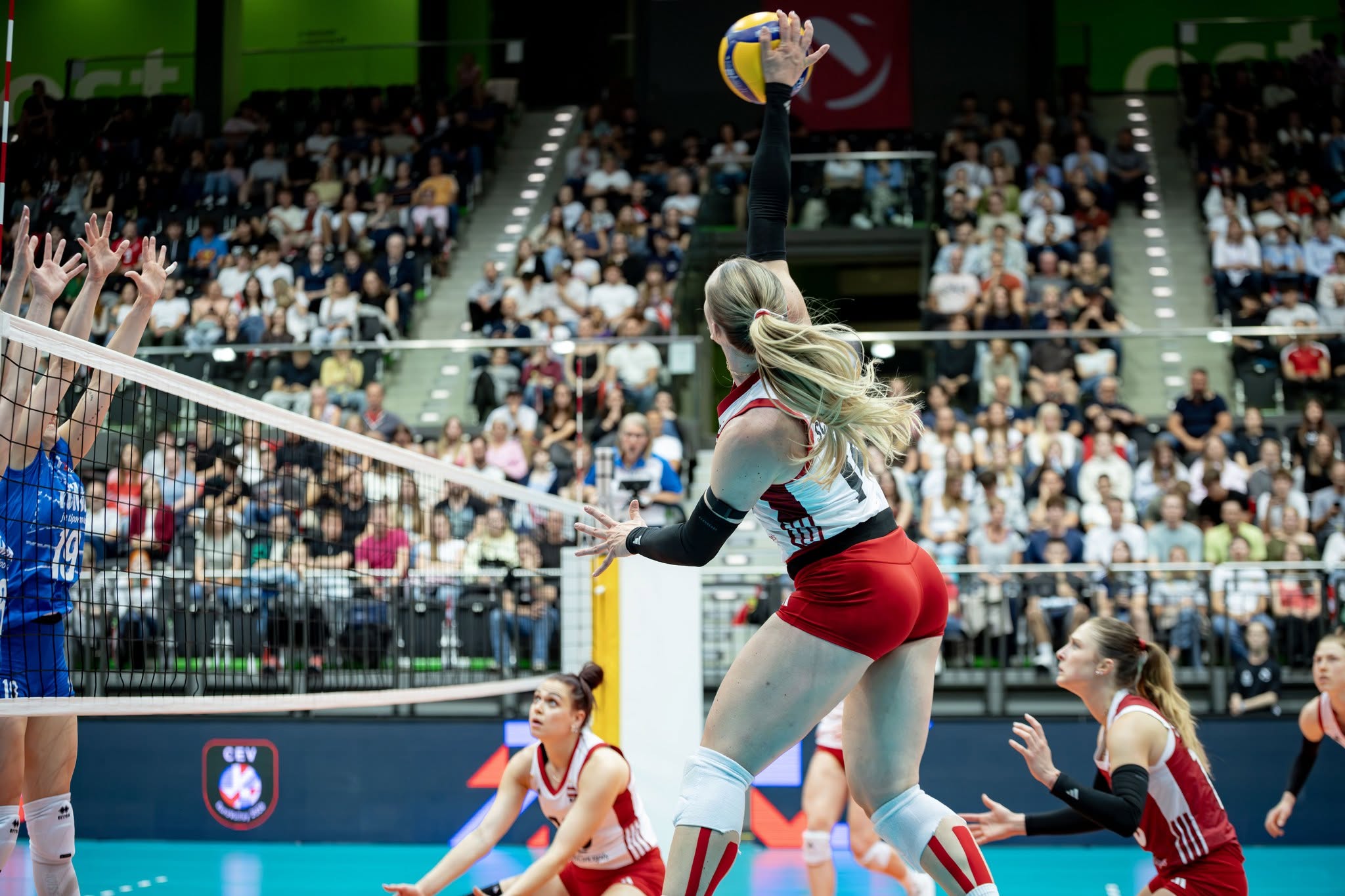 L’Equipe Féminine d’Autriche enchaîne en CEV Volleyball European League
