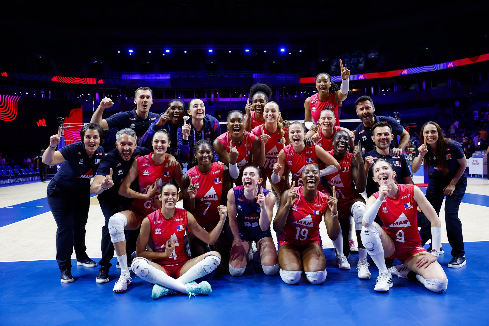 Maintien assuré en VNL pour les Bleues