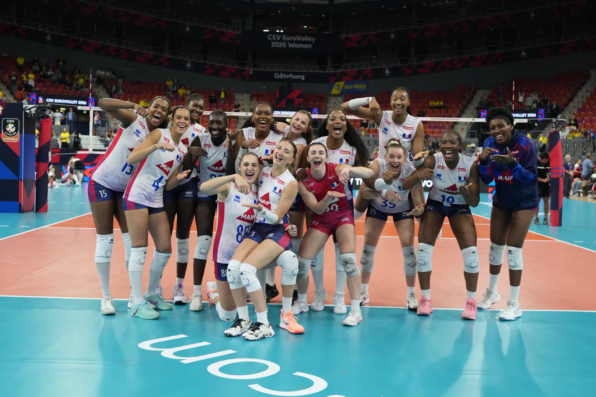 Les Bleues en route pour les huitièmes de finale